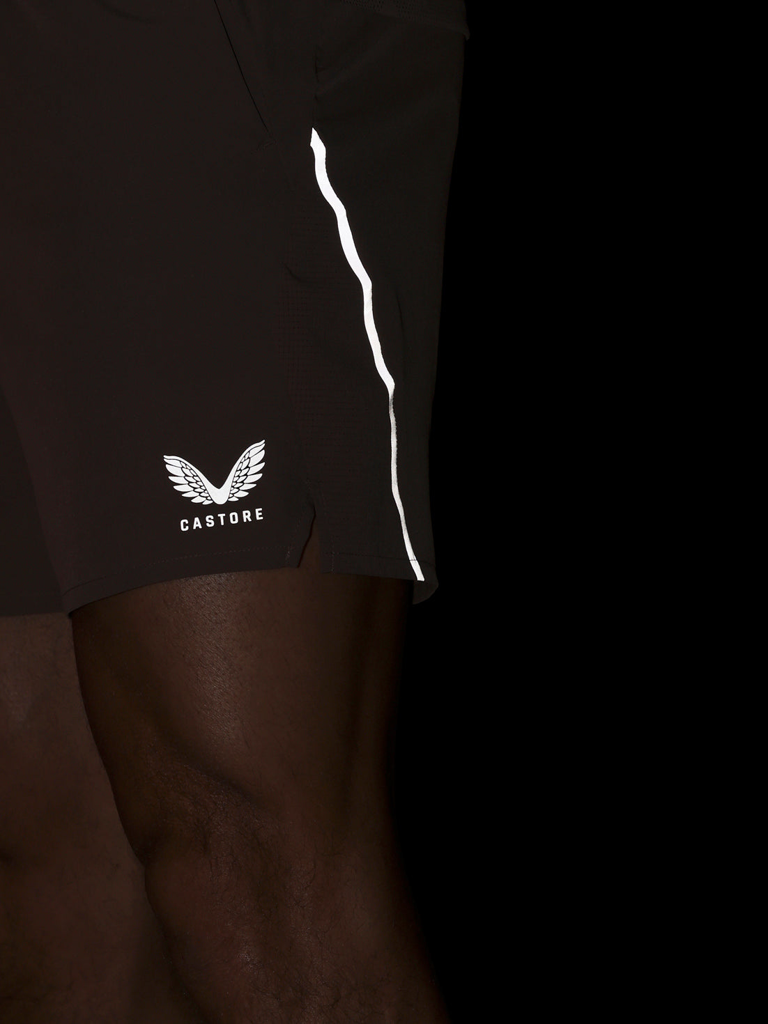 Twente Castore Apex 6" short running taupe uomo