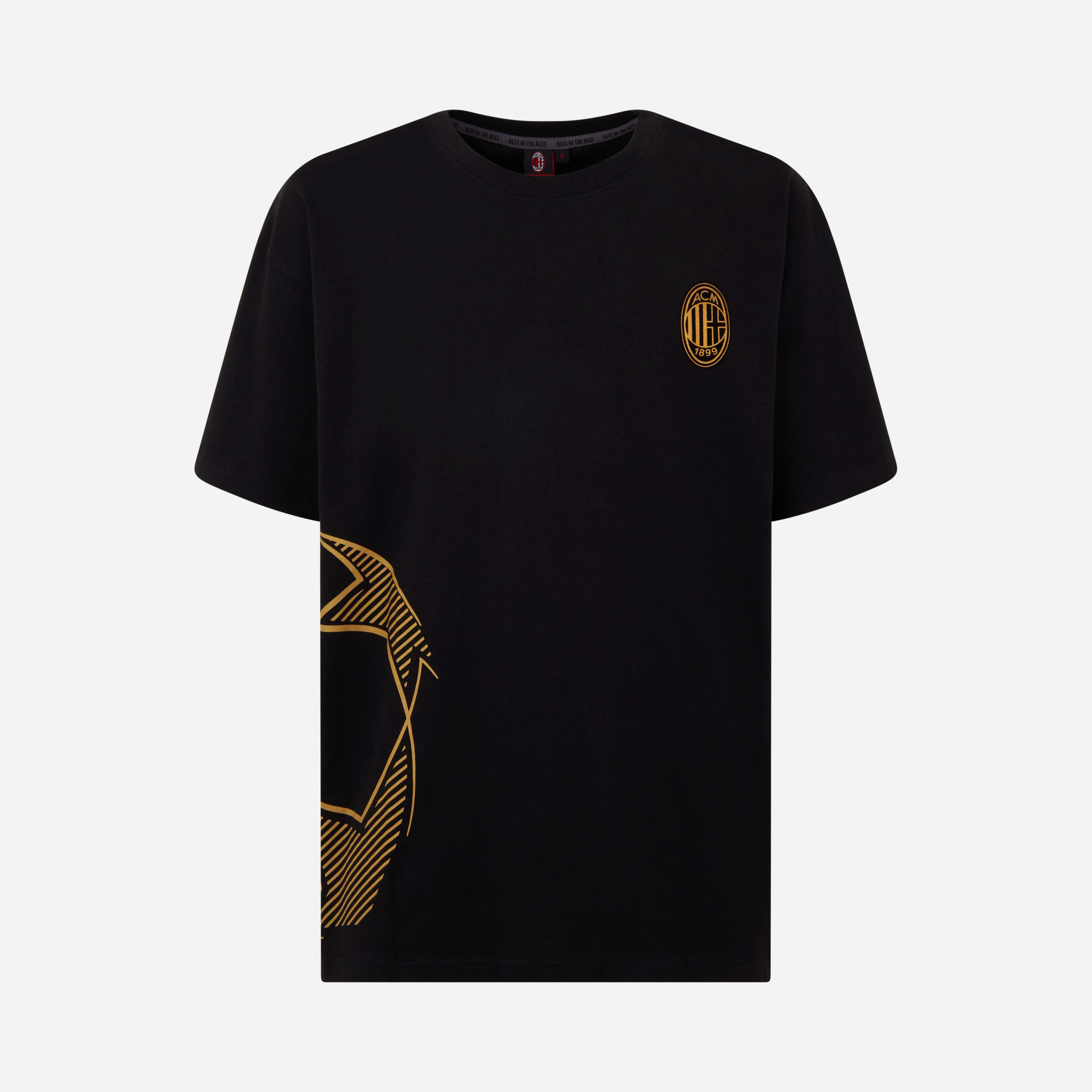 AC Milan Oversized Printed T-Shirt maglietta Champions League uomo