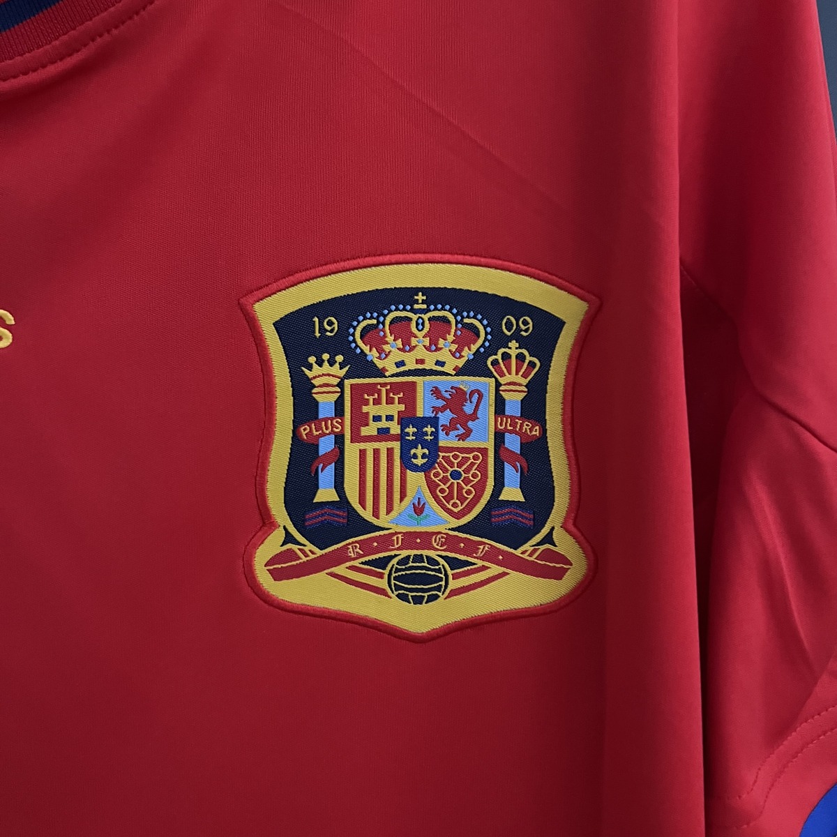 Tifoso Store Spagna 2010 Maglia Calcio Home Rossa S-XXL Retro