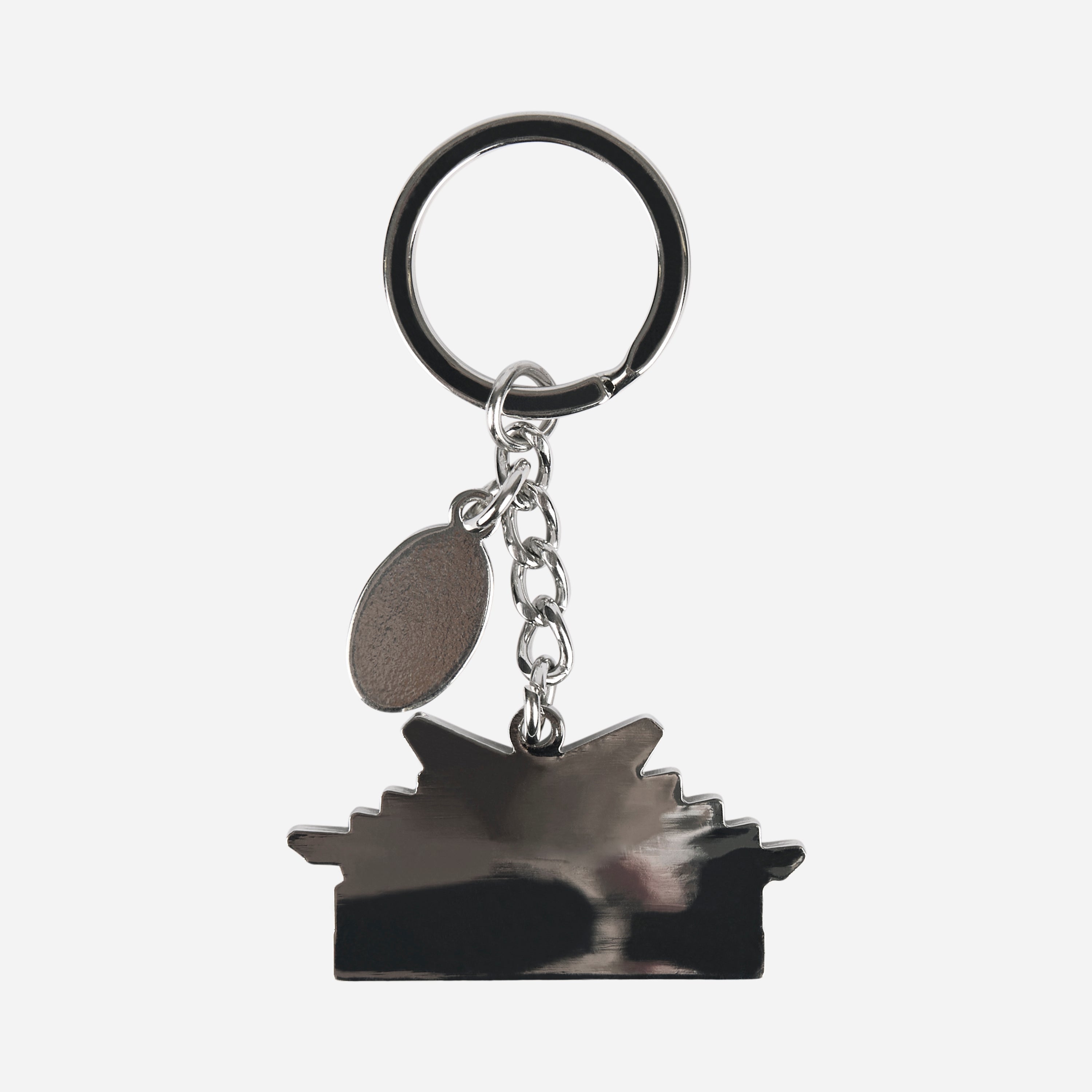 AC Milan Accessori San Siro portachiavi metallo grigio unisex