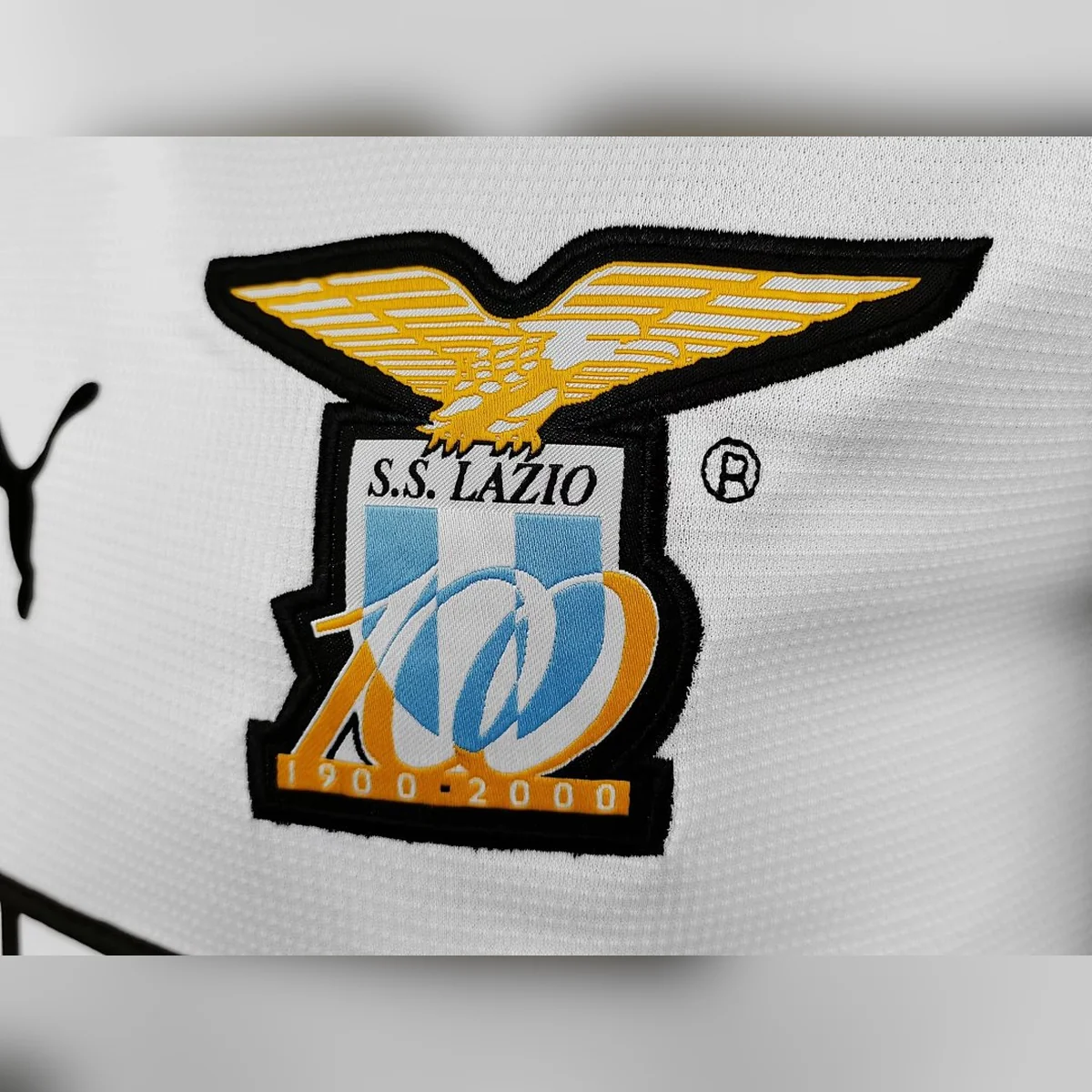 Lazio Seconda Maglia 2000/01 Siemens Retro maglia bianca S-XXL