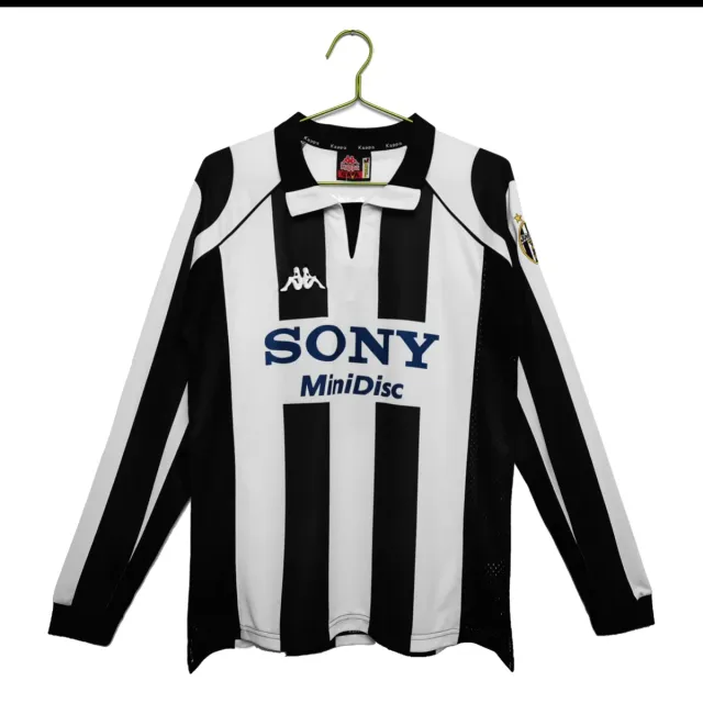 Tifoso Store Juventus Sony 1997/98 maglia calcio manica lunga strisce