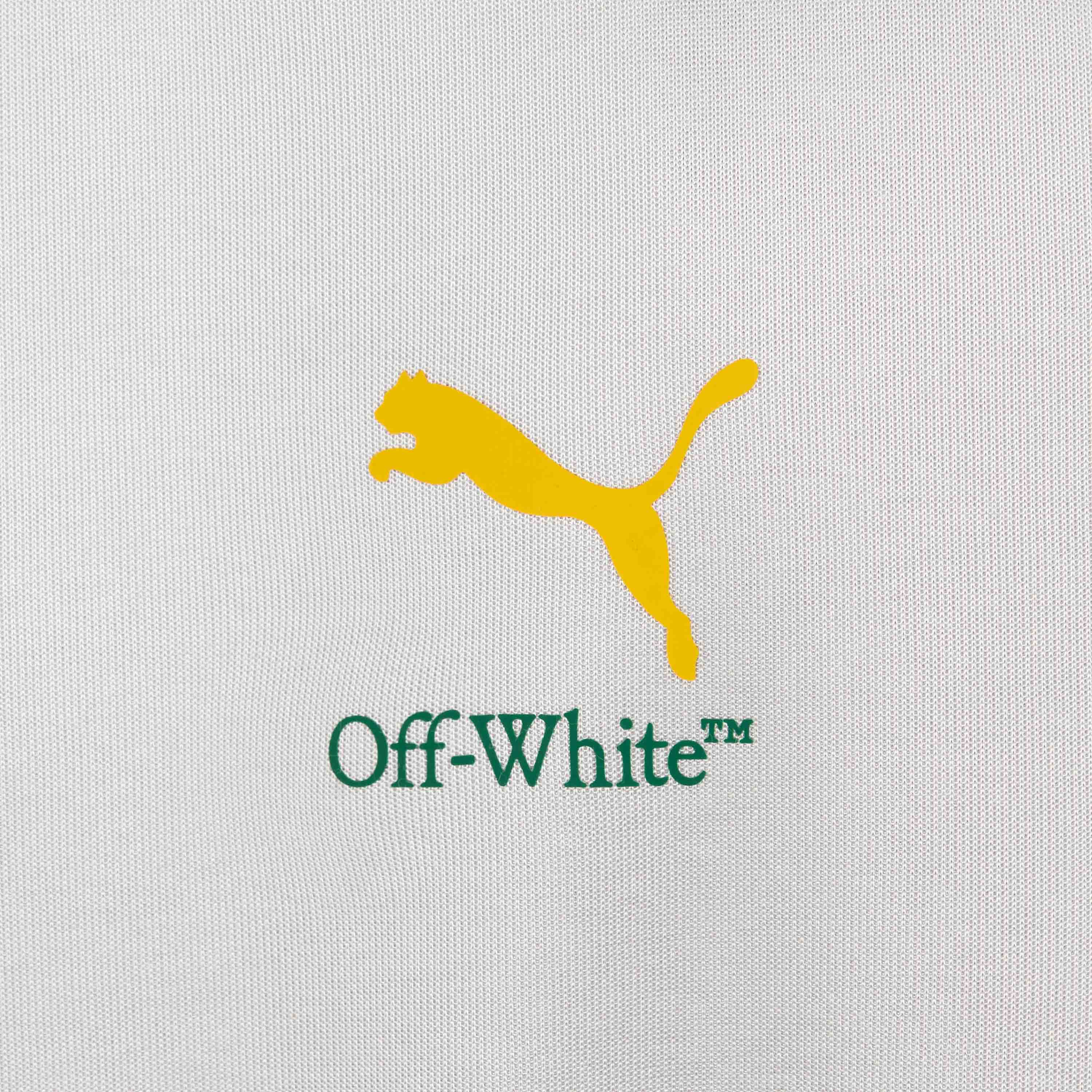 AC Milan Puma x Off-White Track Sweatshirt felpa nera oversize