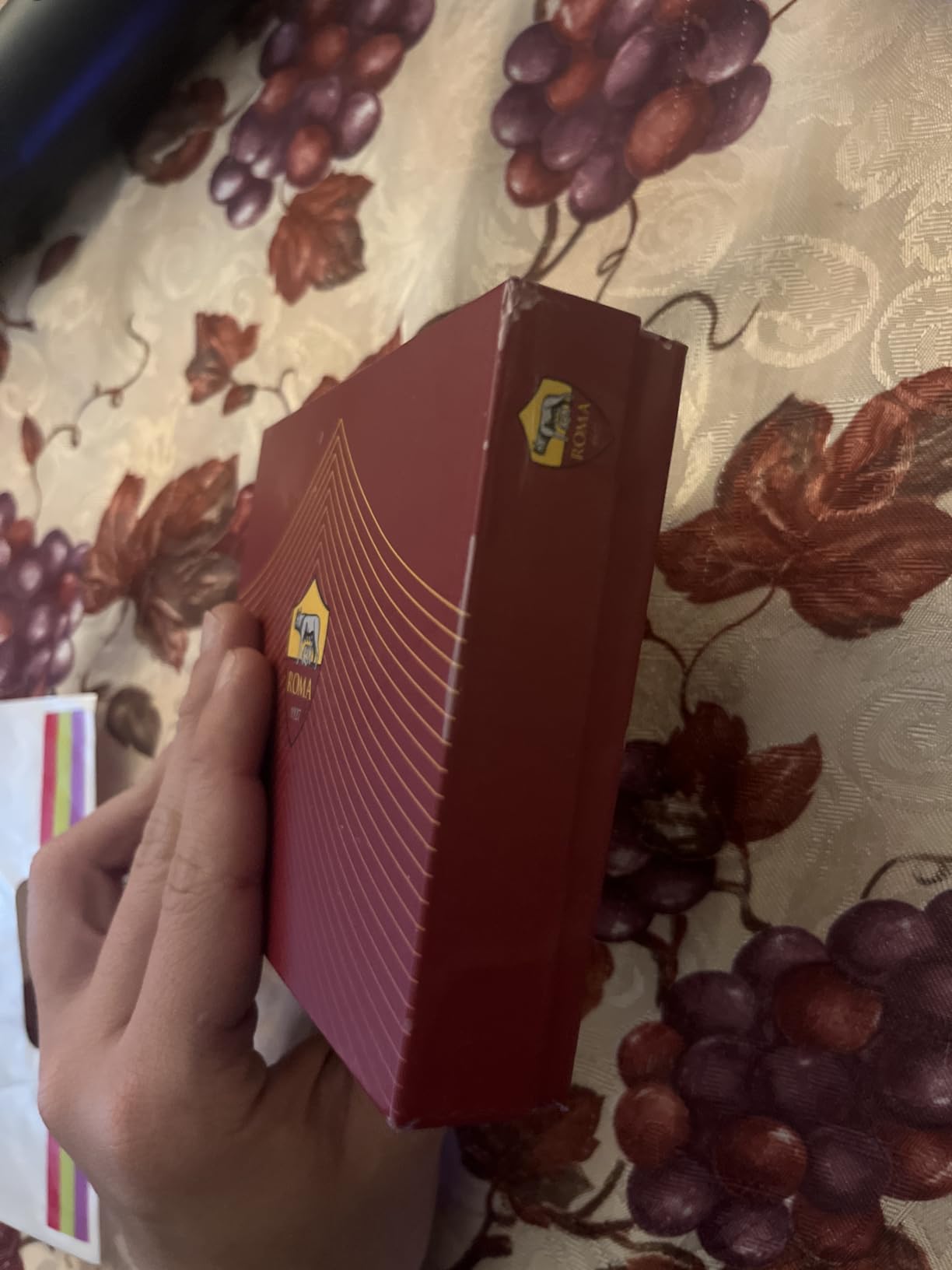Roma Fanshop Accessori Portafoglio in Pelle Logo Roma Ufficiale
