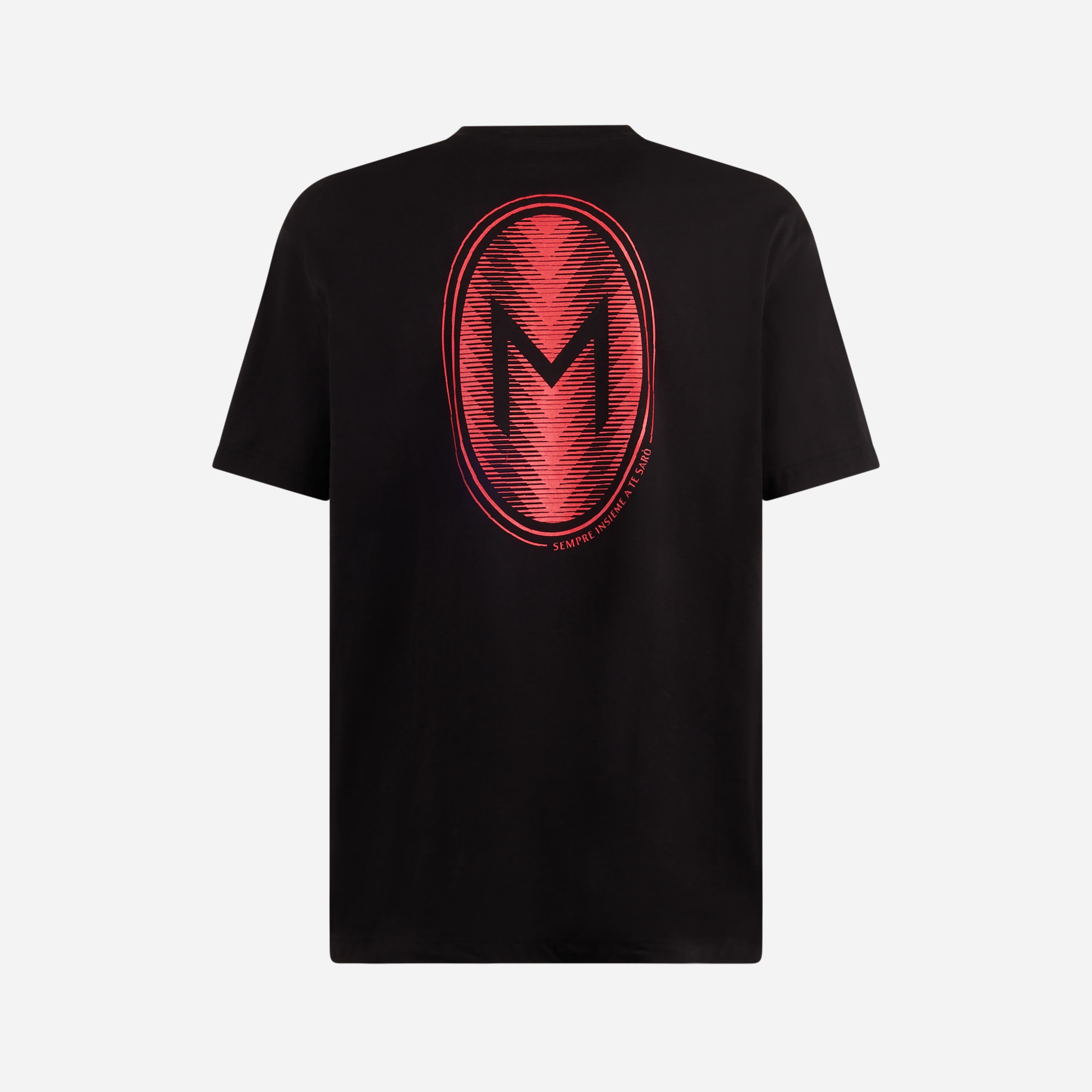 AC Milan Sempre Insieme T-Shirt Uomo con Scritta