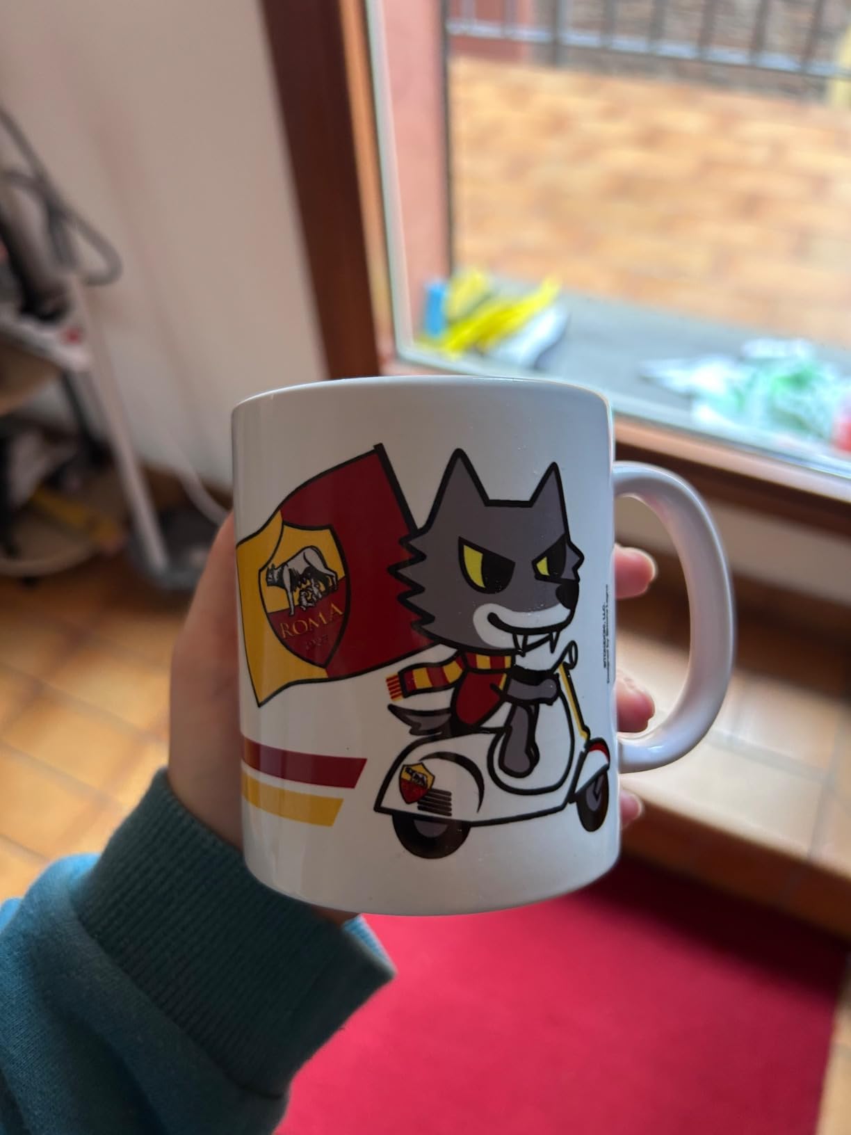 AS Roma Tazza Tokidoki ceramica mug ufficiale