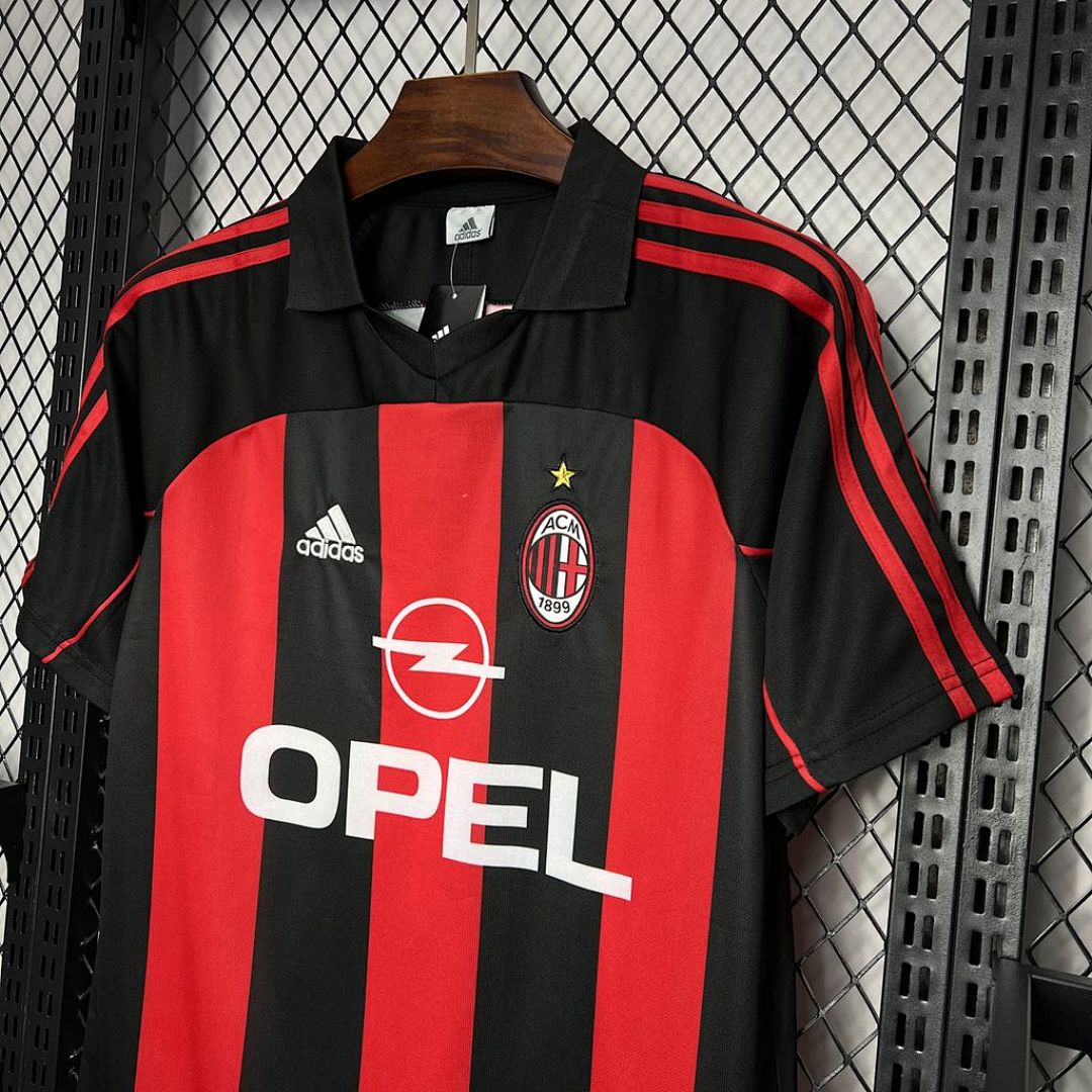 Tifoso Store Maglie da Calcio Maglia Milan 2000/02 maglia retro