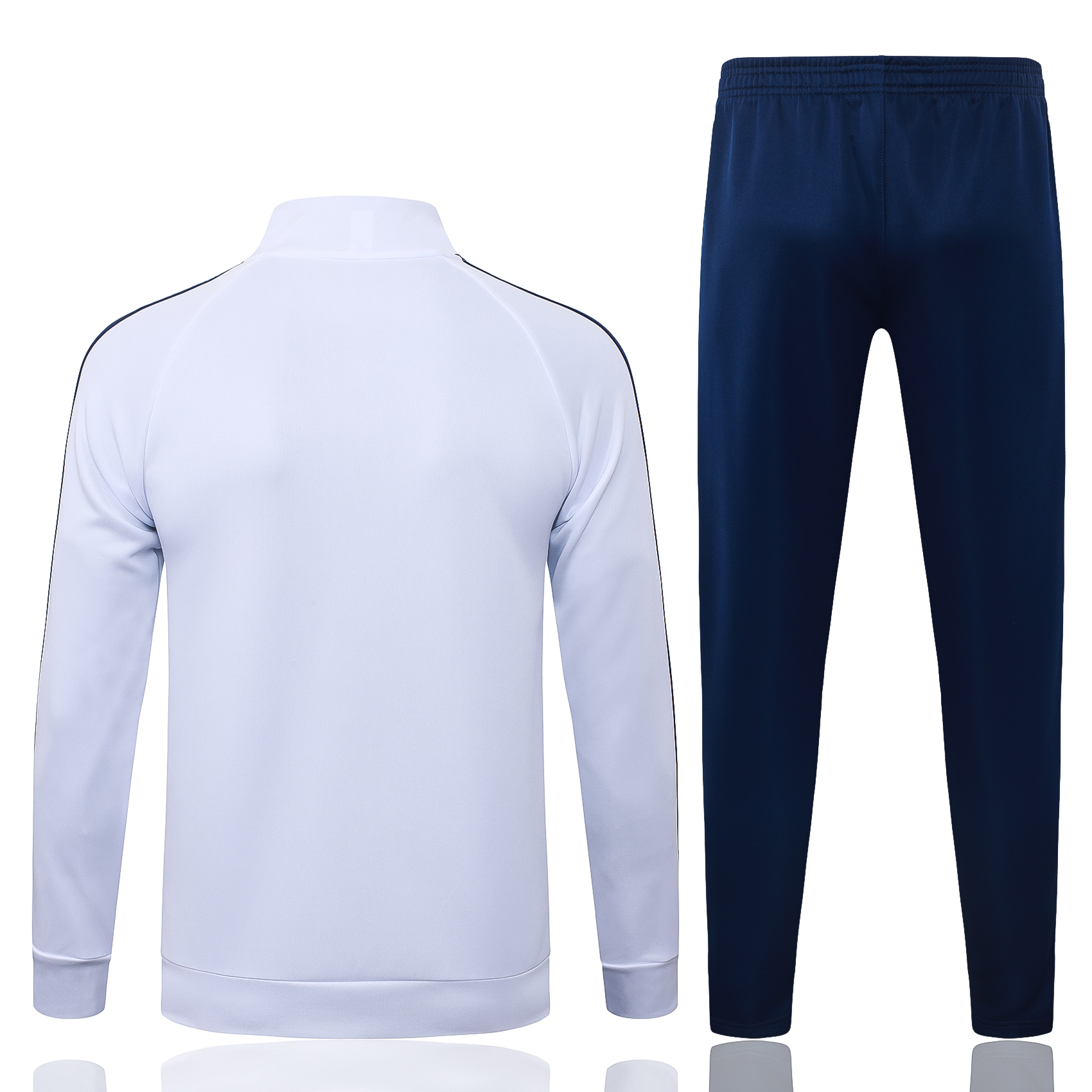 Real Madrid Tute Sportive 2026/27 tuta full zip bianca blu