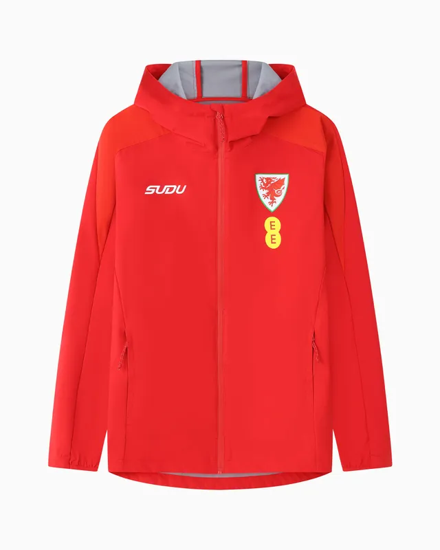 Wales Training SUDU Players giacca leggera rossa
