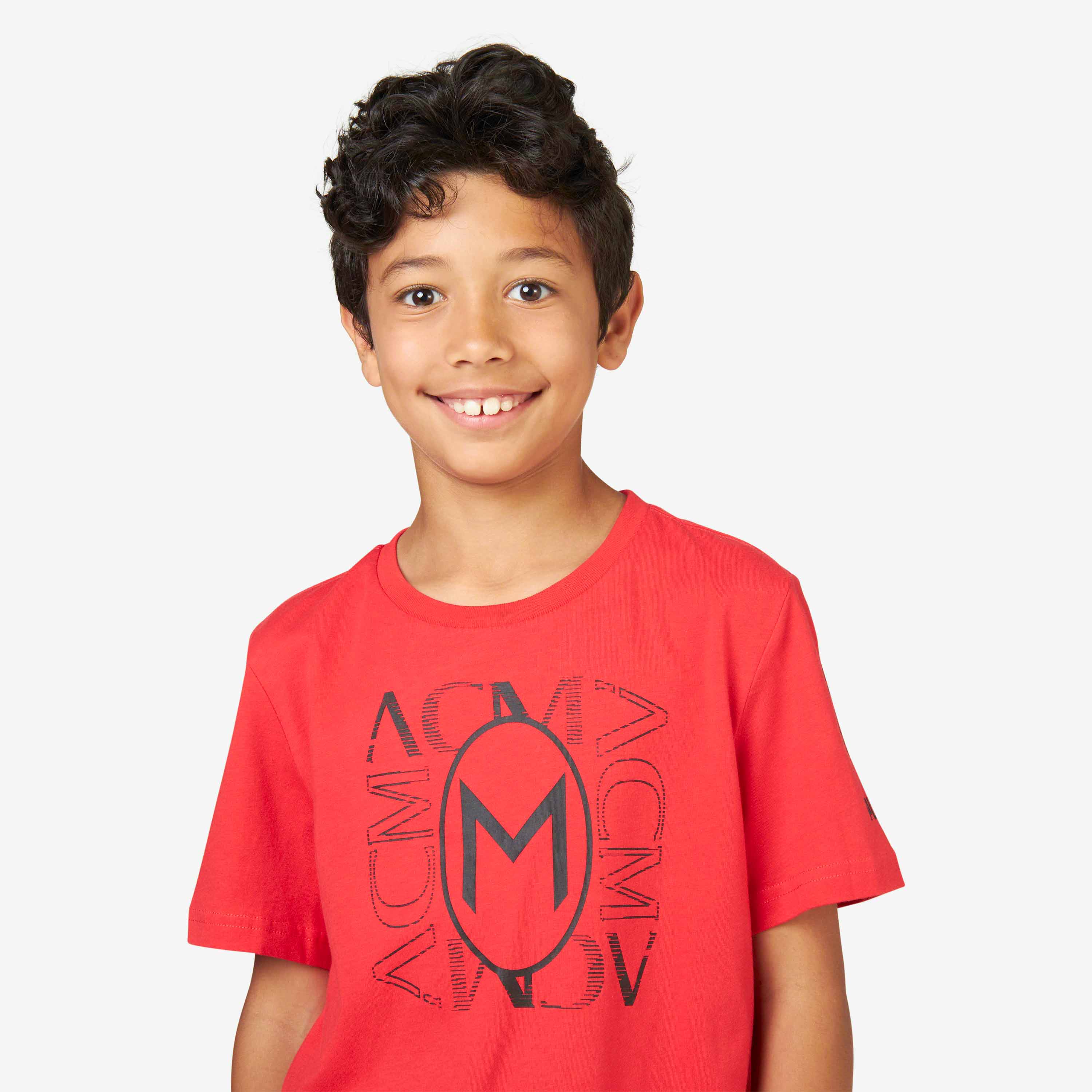 AC Milan Football Core t-shirt bambino 10 anni nera