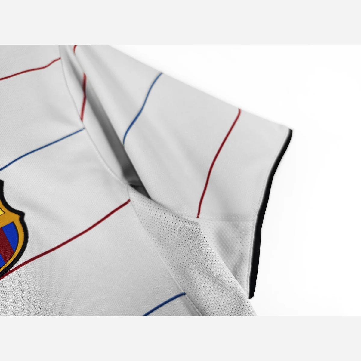 Tifoso Store Barcellona 2003/04 Seconda Maglia Retro Bianca S-XXL
